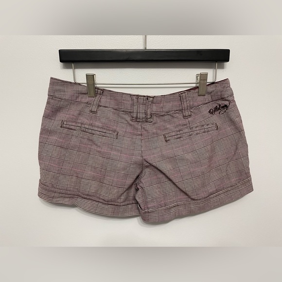 BILLABONG Pinstripe/Houndstooth Cotton Shorts - Picture 4 of 8